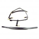 ASCOT PADDED LEATHER HEADCOLLAR